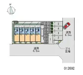 ★手数料０円★吉川市中曽根２丁目 月極駐車場